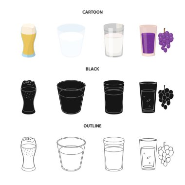 Cam ve şeffaf simge vektör tasarımı. Cam ve web için boş hisse senedi simgesi.