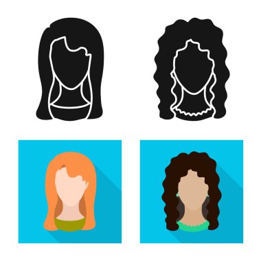 Profesyonel ve fotoğraf simge vektör Illustration. Profesyonel topluluğu ve hisse senedi için profil vektör simgesi.