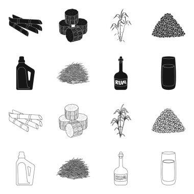 Çiftlik ve tarım simgesi yalıtılmış nesne. Hisse senedi için çiftlik ve teknoloji vektör simge kümesi.