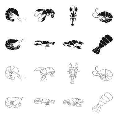 Meze ve okyanus logo vektör Illustration. Meze koleksiyonu ve hisse senedi için incelik vektör simgesi.