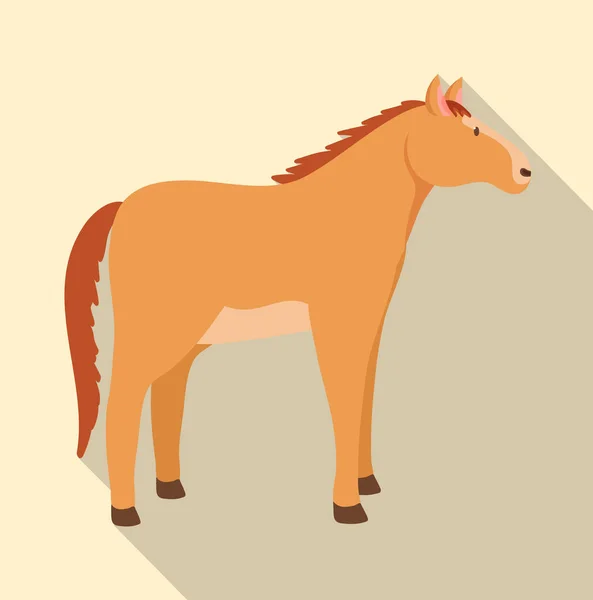 Ilustración vectorial de caballo y símbolo animal. Colección de caballo y crianza icono de vector para stock . — Archivo Imágenes Vectoriales