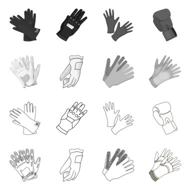 Yalıtılmış nesne örme ve Gardiyan'ın simgesi. Örme ve hisse senedi vektör çizim el kümesi.