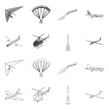 Taşıma ve nesne logo vektör Illustration. Taşıma ve kayma vektör simgesini hissenin koleksiyonu.