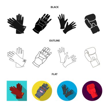 Vektör çizim örme ve Gardiyan'ın işareti. Örme ve vektör simgesini hissenin el kümesi.