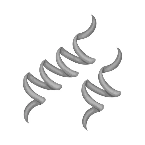 Векторний дизайн логотипу водоростей та спіралей. Набір водоростей і значок природного вектора для запасів . — стоковий вектор