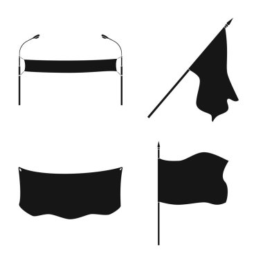 Malzeme ve medya sembolünün yalıtılmış nesnesi. Web için malzeme ve tekstil stok sembolü koleksiyonu.