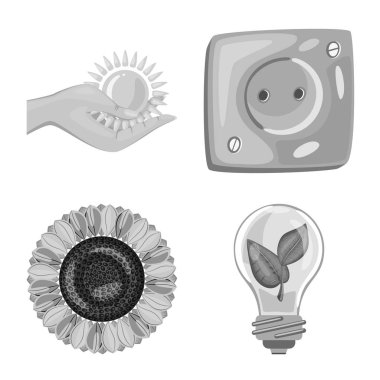 Organik ve doğa logosu vektör tasarımı. Organik ve panel stok vektör illüstrasyon koleksiyonu.