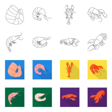 Meze ve okyanus sembolü yalıtılmış nesne. Meze ve incelik hisse senedi simgesi için web topluluğu.