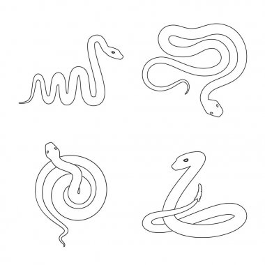 Zehir ve kötü simge vektör tasarımı. Zehir ve ısırık koleksiyonu vektör hisse senedi simgesi.