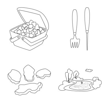 Temiz ve ıslak işaret vektör tasarımı. Web için temiz ve saflık stok sembolü kümesi.