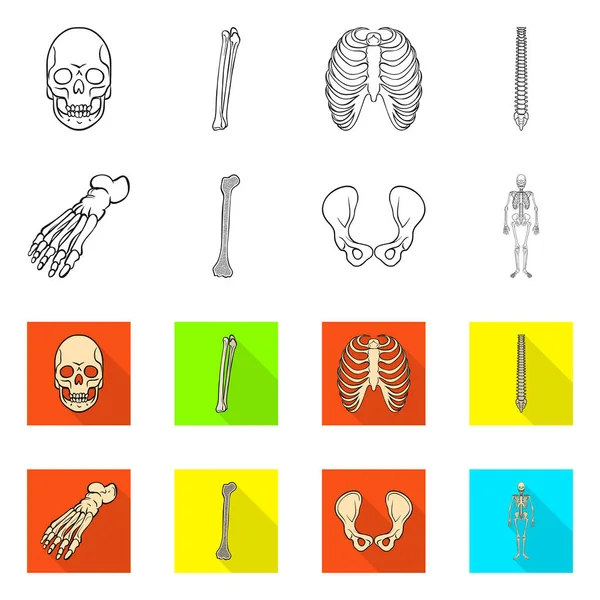 Objeto aislado de medicina y signo clínico. Colección de medicina y vector médico icono para stock . — Vector de stock