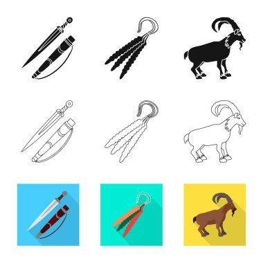 Kültür ve gezi simge vektör çizimi. Kültür ve özgünlük hisse senedi simgesi için web topluluğu.