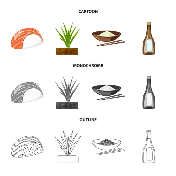 Векторне проектування культури та екологічної ікони. Набір врожаю і приготування їжі Векторна піктограма на складі . — стоковий вектор