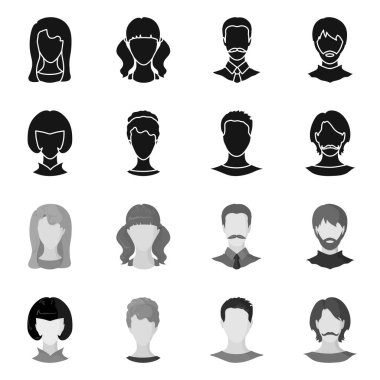 Profesyonel ve fotoğraf simge vektör Illustration. Profil stok vektör çizim ve profesyonel kümesi.