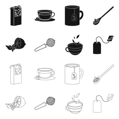 Vektör çizim çiçek ve sağlıklı sembol. Sağlıklı ve degrade hisse senedi simgesi için web topluluğu.