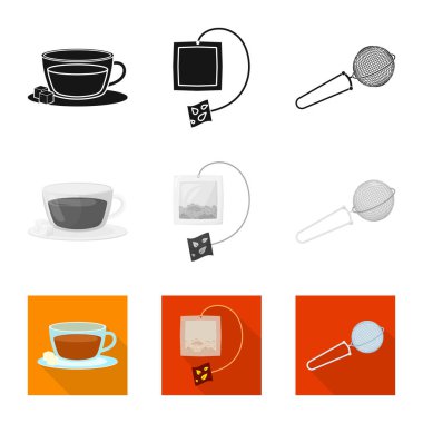 Sağlıklı ve çiçek işareti vektör Illustration. Sağlıklı ve degrade hisse senedi vektör çizim topluluğu.