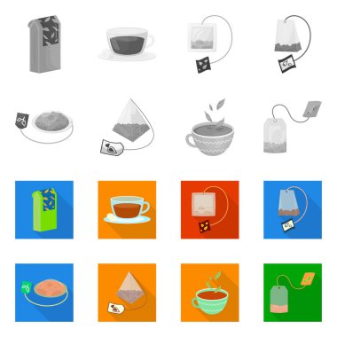 Sağlıklı ve çiçek logo vektör Illustration. Hisse senedi için sağlıklı ve degrade vektör simge topluluğu.