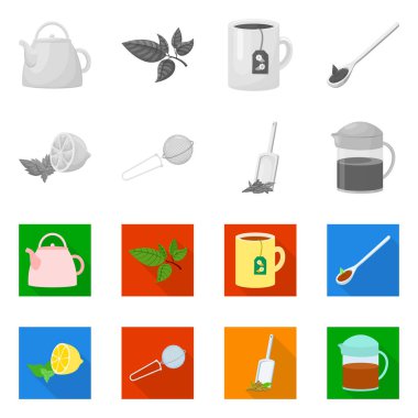 Sağlıklı ve çiçek logo vektör tasarımı. Hisse senedi için sağlıklı ve degrade vektör simge topluluğu.