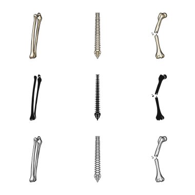 Tıp ve klinik simge vektör tasarımı. İlaç ve tıbbi hisse senedi simgesi için web topluluğu.