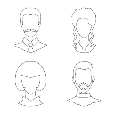 Profesyonel ve fotoğraf logo yalıtılmış nesne. Profesyonel ve profil hisse senedi simgesi için web topluluğu.