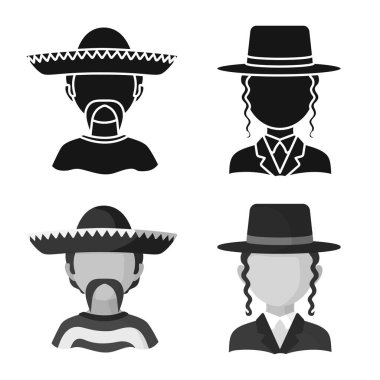 Kopyacı ve ikamet logo vektör çizimi. Kopyacı ve kültür hisse senedi vektör çizim koleksiyonu.