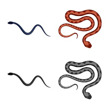 Mammal ve tehlike işareti vektör tasarımı. Memeli ve tıp hisse senedi simgesi web için kümesi.