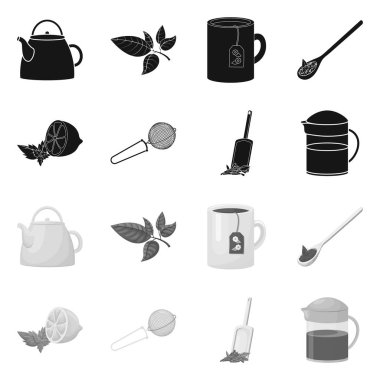 Sağlıklı ve çiçek logosu yalıtılmış nesne. Hisse senedi için sağlıklı ve degrade vektör simge kümesi.