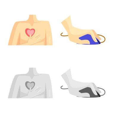 Hastane ve işaret işleme yalıtılmış nesne. Hastane ve yardım hisse senedi simgesi için web topluluğu.