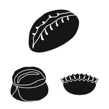 Mutfak ve meze logosu vektör tasarımı. Web için mutfak ve gıda stok sembolü koleksiyonu.