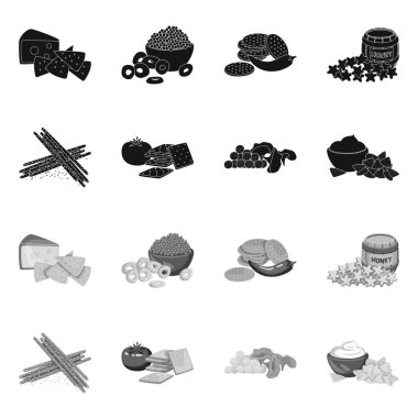 Tat ve daiç sembolü yalıtılmış nesne. Tat ve web için organik hisse senedi simgesi.