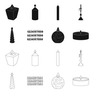 Gevşeme tasarım vektör ve işareti alev. Gevşeme ve web için balmumu hisse senedi simgesi.