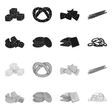 Vektör illüstrasyon işareti bar ve Oktoberfest. Oktoberfest ve hisse senedi simgesi web için pişirme.