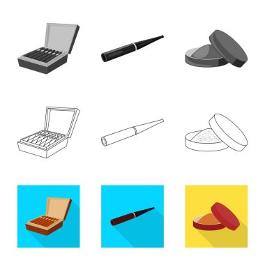 Çöp yalıtılmış nesne ve dur simgesi. Çöp ve alışkanlık hisse senedi simgesi için web topluluğu.