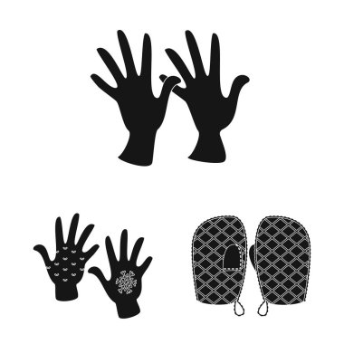 Sıcak ve konfor simgesivektör illüstrasyon. Web için sıcak ve stil stok sembolü kümesi.