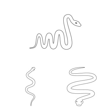 Zehir ve kötü simge vektör tasarımı. Zehir kümesi ve ısırık hisse senedi simgesi web için.