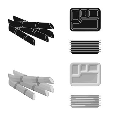 Çiftlik ve tarım işareti vektör tasarımı. Çiftlik ve teknoloji hisse senedi vektör çizim seti.