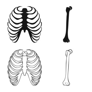 Tıp ve klinik işareti vektör Illustration. İlaç ve tıbbi hisse senedi simgesi web için set.