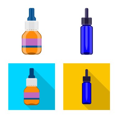 Perakende ve sağlık simge vektör Illustration. Perakende ve sağlık hisse senedi vektör çizim topluluğu.