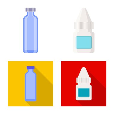 Perakende ve sağlık logo vektör tasarımı. Perakende ve sağlık hisse senedi simgesi için web topluluğu.