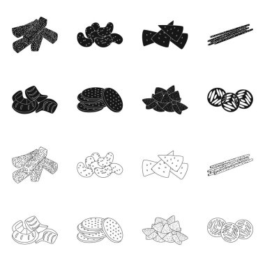 Oktoberfest ve bar sembolü yalıtılmış nesne. Oktoberfest ve hisse senedi için pişirme vektör simgesi ayarla.