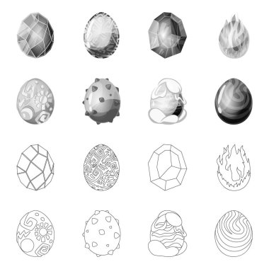 Hayvan ve tarih öncesi logo vektör Illustration. Hayvan ve sevimli hisse senedi simgesi için web topluluğu.