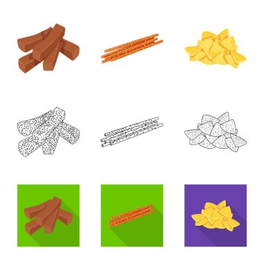 Oktoberfest ve çubuğu simgesinin yalıtılmış nesne. Oktoberfest ve hisse senedi için pişirme vektör ikon koleksiyonu.