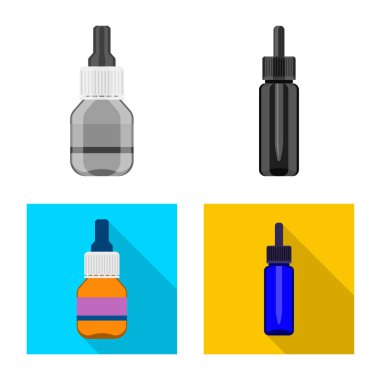 Perakende ve sağlık işareti vektör tasarımı. Web için perakende ve sağlık hisse senedi simgesi kümesi.