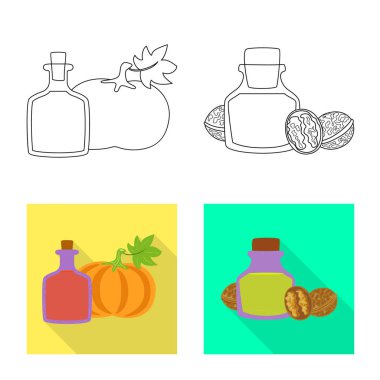 Sağlıklı ve sebze işareti yalıtılmış nesne. Sağlıklı topluluğu ve web için tarım hisse senedi simgesi.