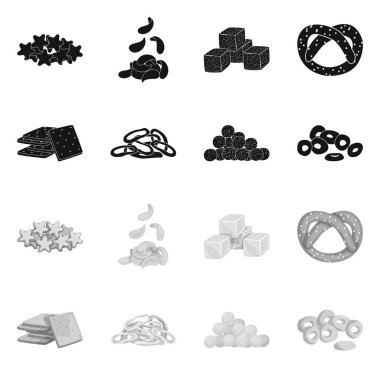 Oktoberfest ve bar simge vektör Illustration. Oktoberfest ve hisse senedi simgesi web için pişirme.