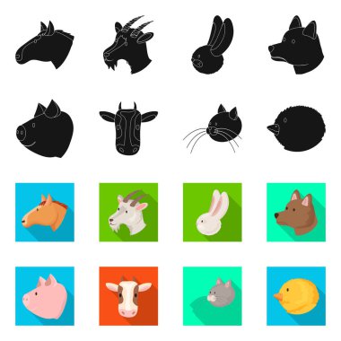 Tarım ve logo yetiştiriciliği vektör Illustration. Tarım ve organik hisse senedi vektör çizim koleksiyonu.