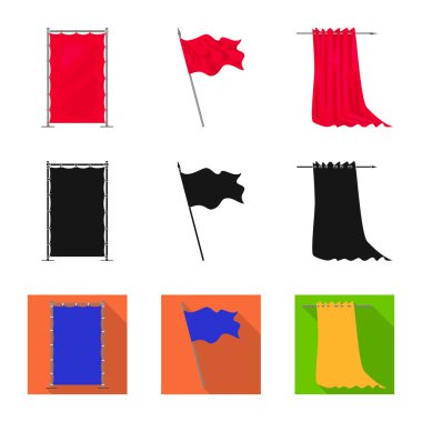 Doku ve sunum işareti vektör tasarımı. Doku ve medya hisse senedi vektör çizim topluluğu.