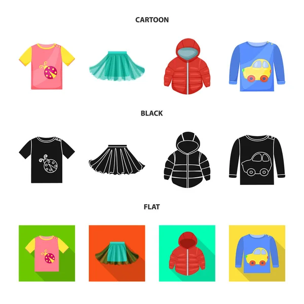 Design vetorial do logotipo da moda e do vestuário. Coleção de moda e ícone de vetor de algodão para estoque . —  Vetores de Stock