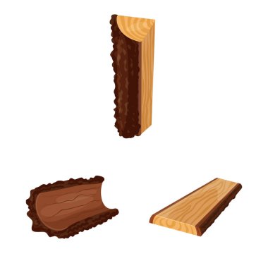 Tabela ve ahşap işareti vektör çizimi. Tabela ve ahşap stok vektör çizim.