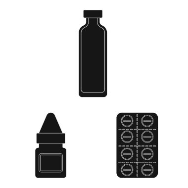 Tedavi ve sağlık simge vektör tasarımı. Tedavi ve ilaç hisse senedi simgesi için web topluluğu.